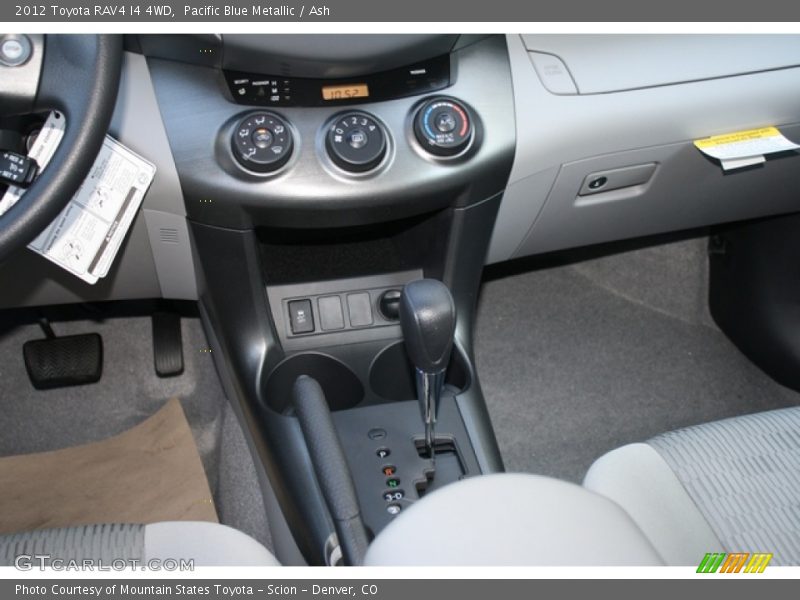 Pacific Blue Metallic / Ash 2012 Toyota RAV4 I4 4WD