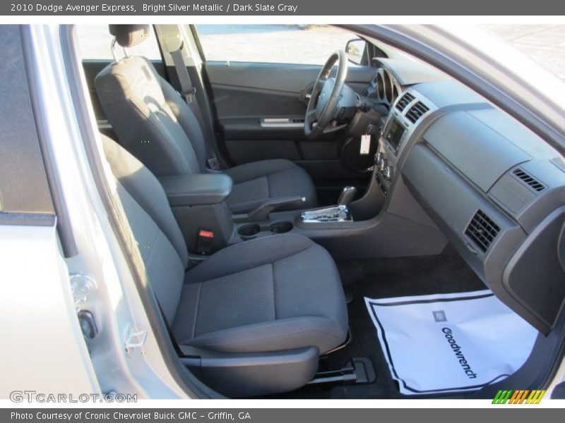 Bright Silver Metallic / Dark Slate Gray 2010 Dodge Avenger Express