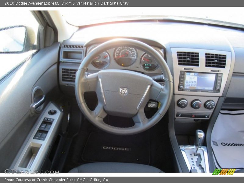 Bright Silver Metallic / Dark Slate Gray 2010 Dodge Avenger Express