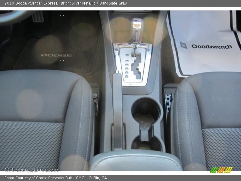 Bright Silver Metallic / Dark Slate Gray 2010 Dodge Avenger Express