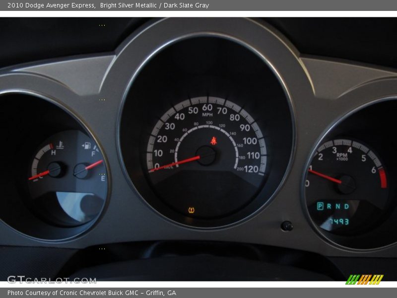 Bright Silver Metallic / Dark Slate Gray 2010 Dodge Avenger Express