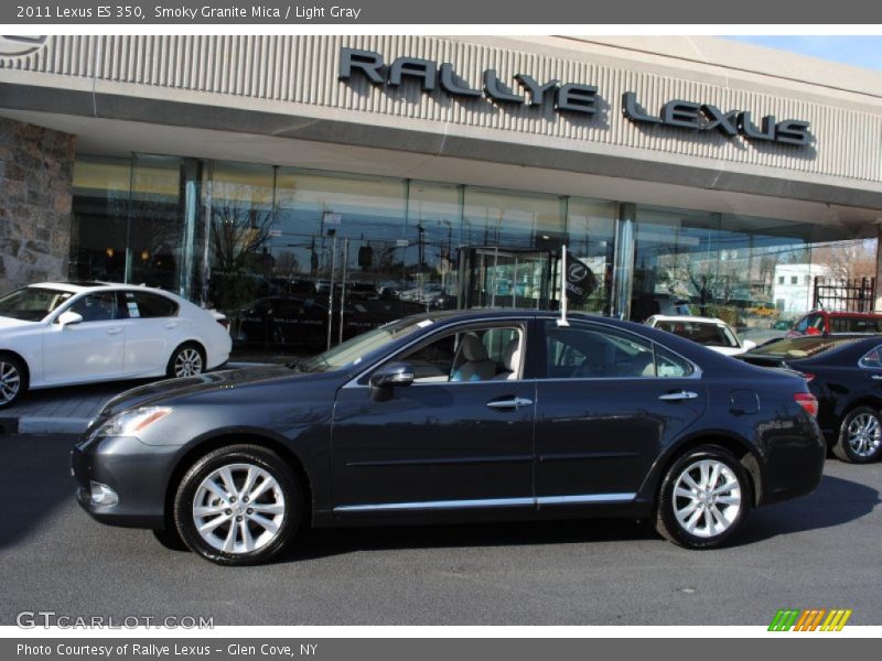 Smoky Granite Mica / Light Gray 2011 Lexus ES 350