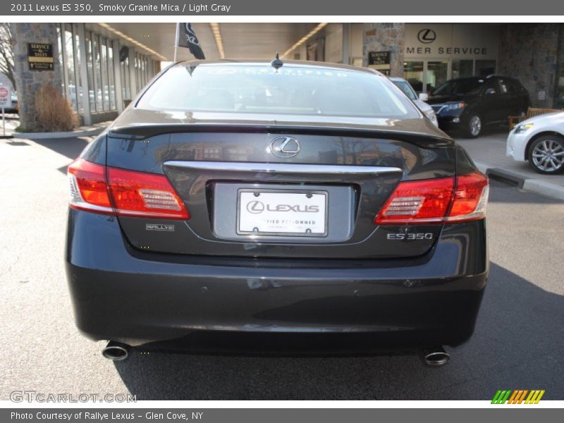 Smoky Granite Mica / Light Gray 2011 Lexus ES 350