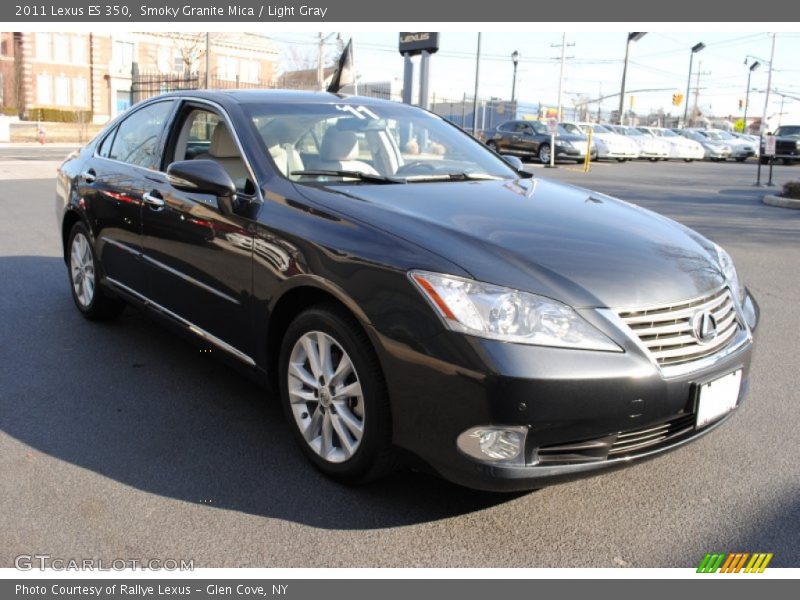 Smoky Granite Mica / Light Gray 2011 Lexus ES 350