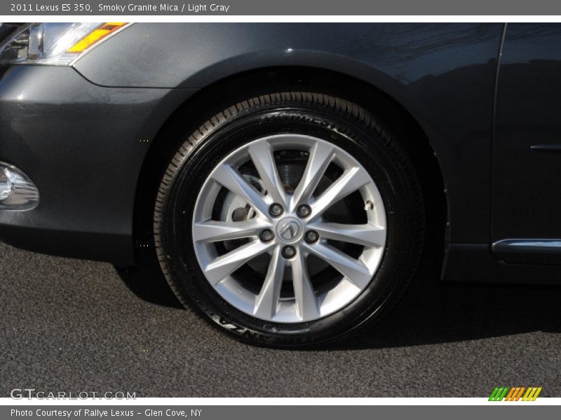 Smoky Granite Mica / Light Gray 2011 Lexus ES 350