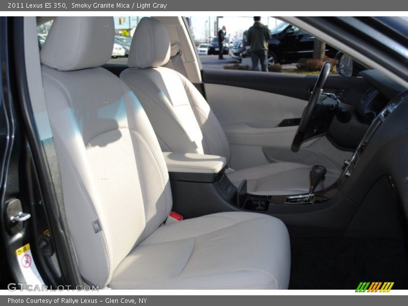 Smoky Granite Mica / Light Gray 2011 Lexus ES 350
