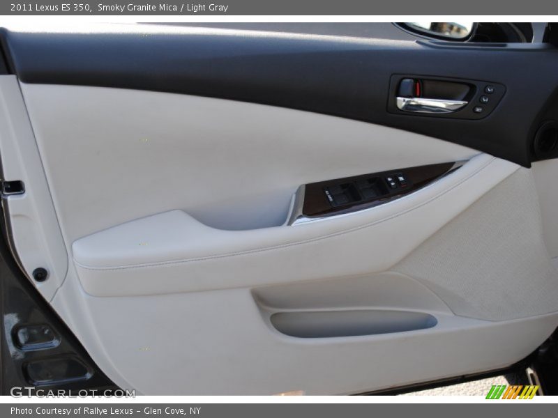 Smoky Granite Mica / Light Gray 2011 Lexus ES 350