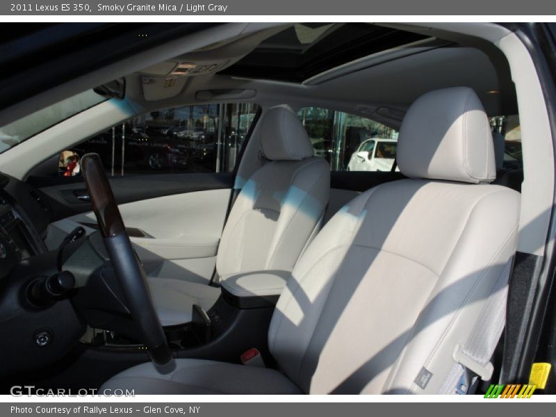 Smoky Granite Mica / Light Gray 2011 Lexus ES 350