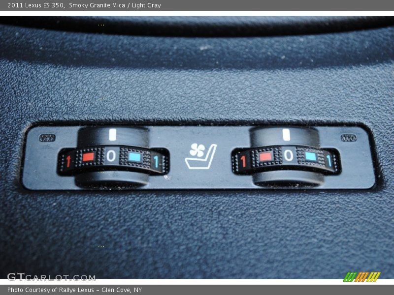 Smoky Granite Mica / Light Gray 2011 Lexus ES 350