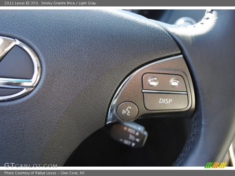 Smoky Granite Mica / Light Gray 2011 Lexus ES 350