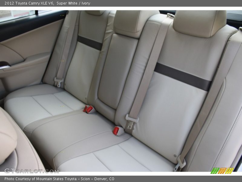 Super White / Ivory 2012 Toyota Camry XLE V6