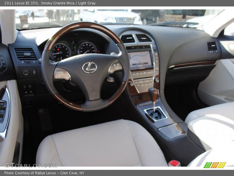 Smoky Granite Mica / Light Gray 2011 Lexus ES 350