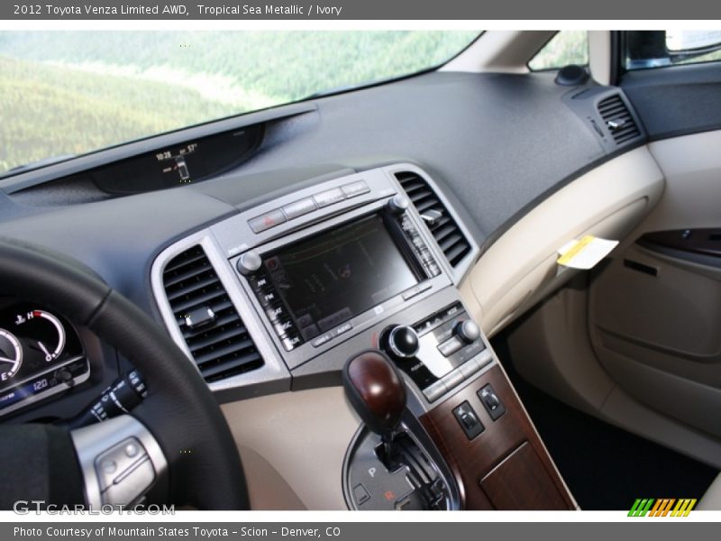 Tropical Sea Metallic / Ivory 2012 Toyota Venza Limited AWD