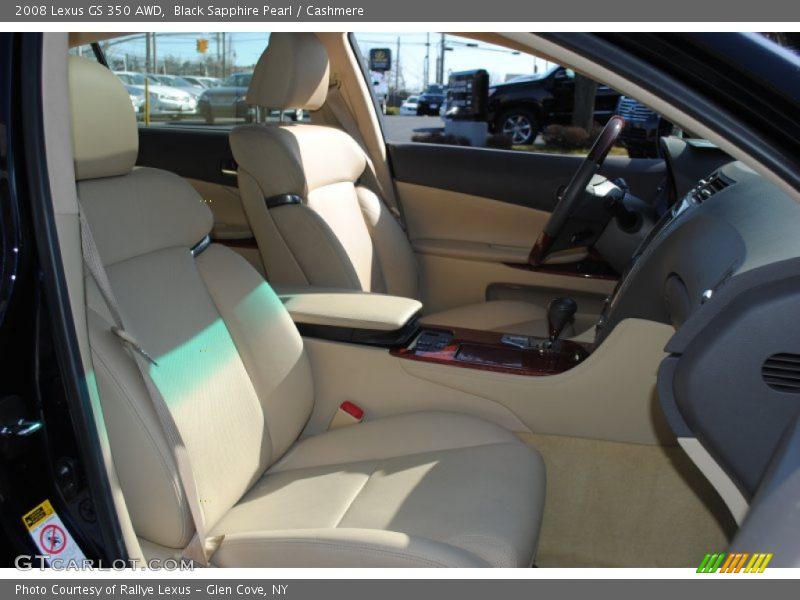 Black Sapphire Pearl / Cashmere 2008 Lexus GS 350 AWD