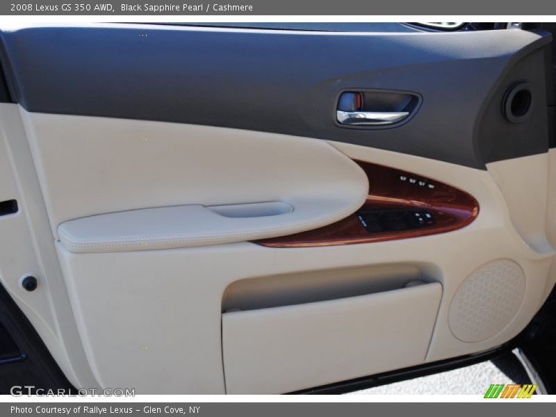 Black Sapphire Pearl / Cashmere 2008 Lexus GS 350 AWD