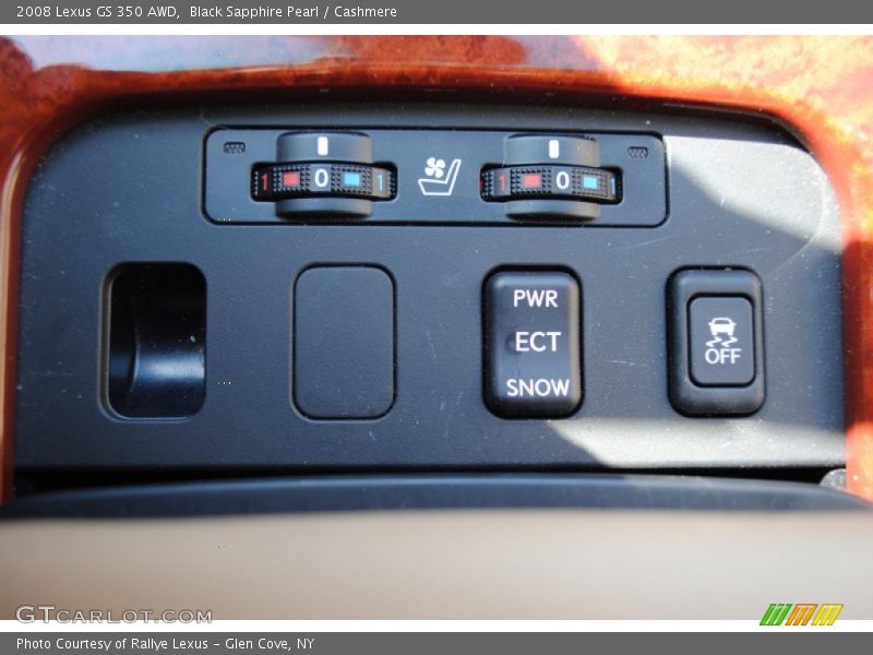 Black Sapphire Pearl / Cashmere 2008 Lexus GS 350 AWD