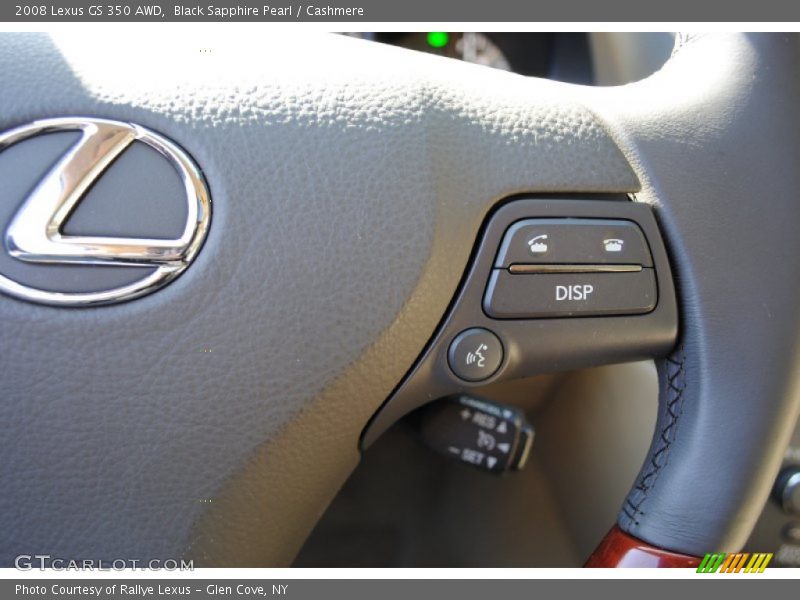 Black Sapphire Pearl / Cashmere 2008 Lexus GS 350 AWD