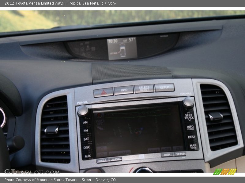 Tropical Sea Metallic / Ivory 2012 Toyota Venza Limited AWD
