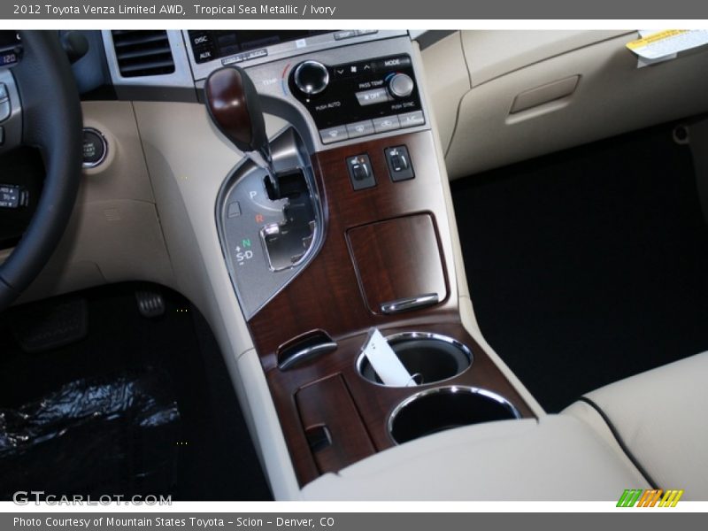 Tropical Sea Metallic / Ivory 2012 Toyota Venza Limited AWD