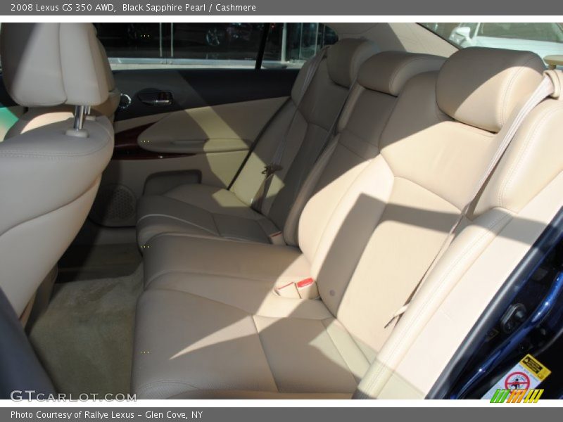Black Sapphire Pearl / Cashmere 2008 Lexus GS 350 AWD