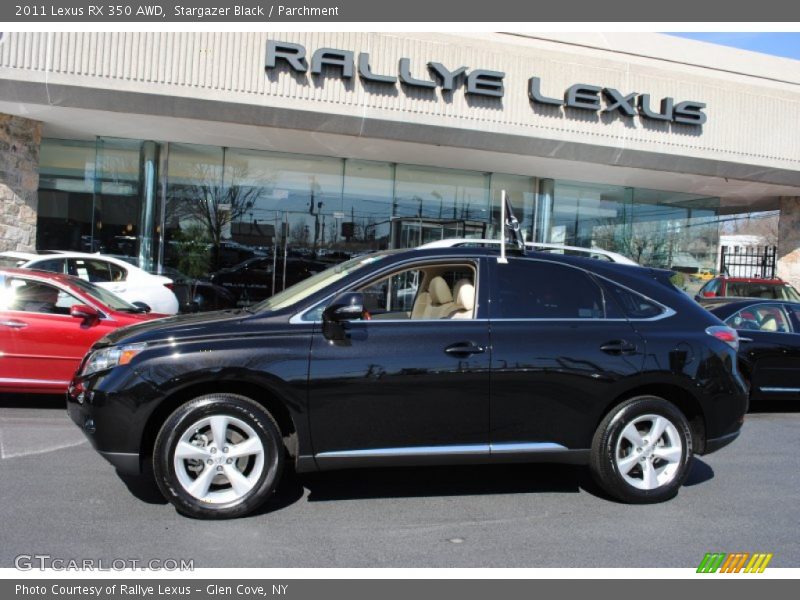 Stargazer Black / Parchment 2011 Lexus RX 350 AWD