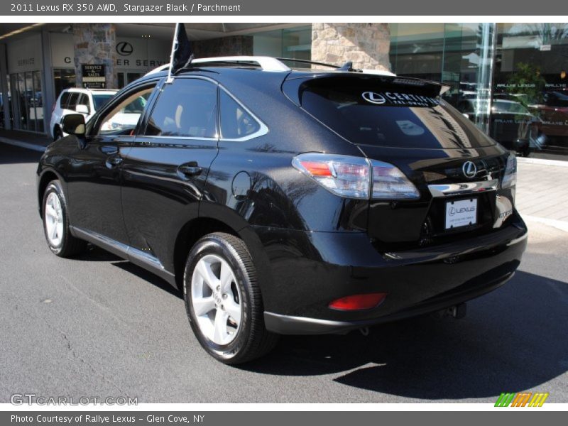 Stargazer Black / Parchment 2011 Lexus RX 350 AWD