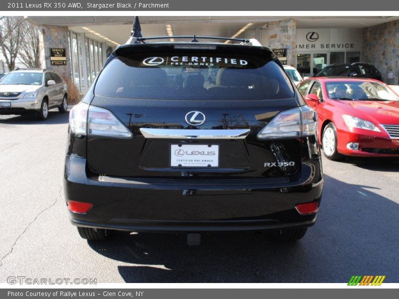 Stargazer Black / Parchment 2011 Lexus RX 350 AWD