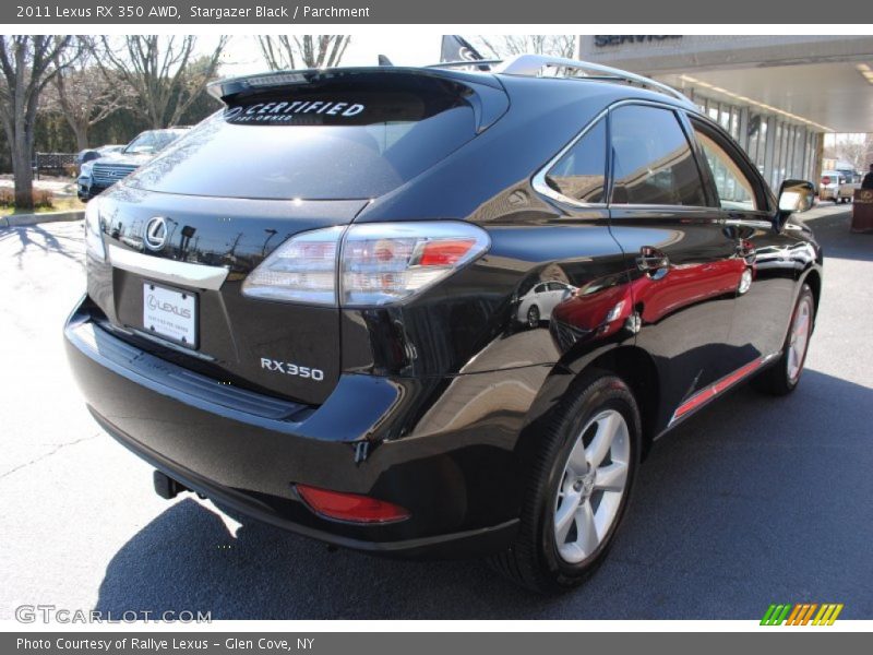 Stargazer Black / Parchment 2011 Lexus RX 350 AWD