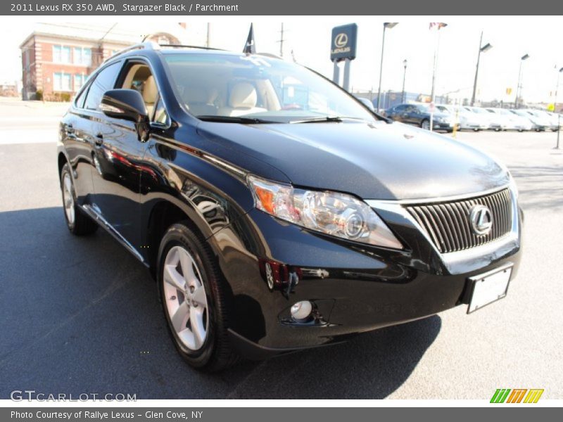 Stargazer Black / Parchment 2011 Lexus RX 350 AWD