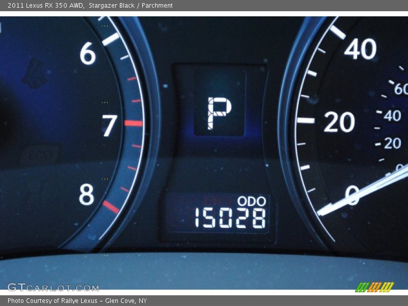 Stargazer Black / Parchment 2011 Lexus RX 350 AWD