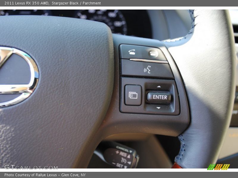 Controls of 2011 RX 350 AWD