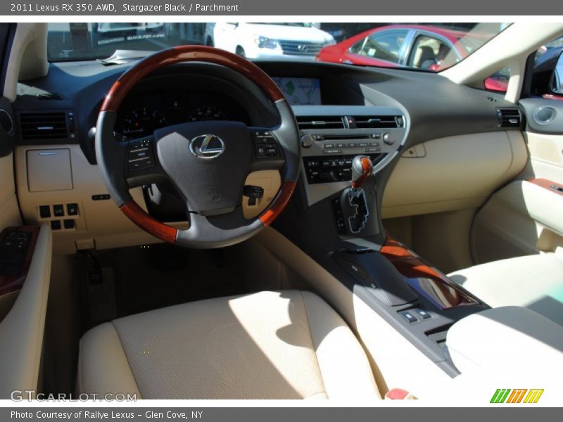 Stargazer Black / Parchment 2011 Lexus RX 350 AWD