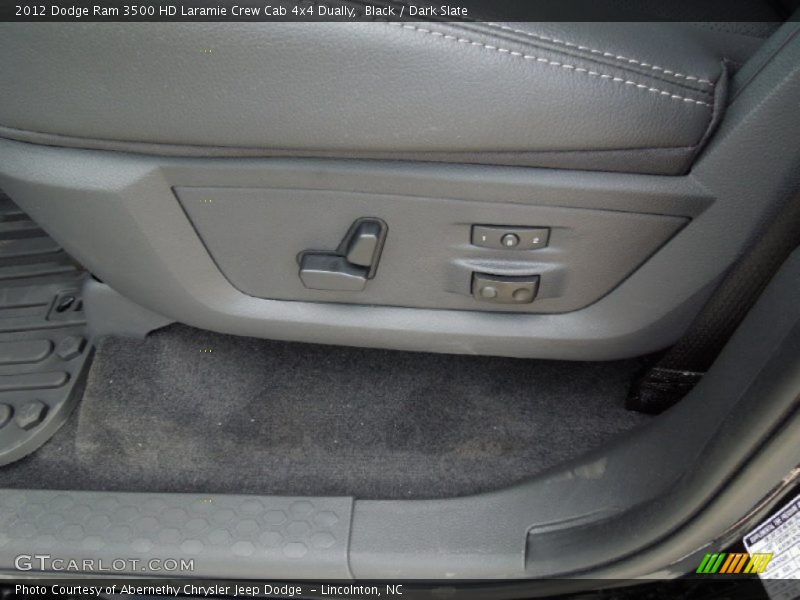 Black / Dark Slate 2012 Dodge Ram 3500 HD Laramie Crew Cab 4x4 Dually