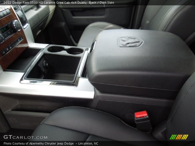 Black / Dark Slate 2012 Dodge Ram 3500 HD Laramie Crew Cab 4x4 Dually