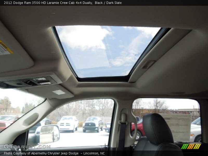 Black / Dark Slate 2012 Dodge Ram 3500 HD Laramie Crew Cab 4x4 Dually