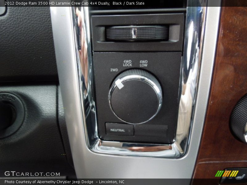 Black / Dark Slate 2012 Dodge Ram 3500 HD Laramie Crew Cab 4x4 Dually