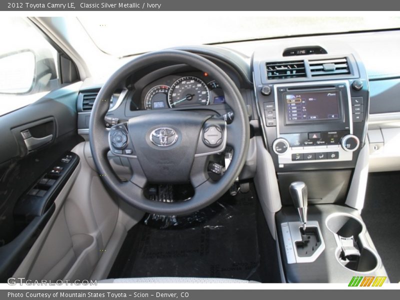 Classic Silver Metallic / Ivory 2012 Toyota Camry LE