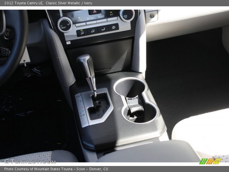 Classic Silver Metallic / Ivory 2012 Toyota Camry LE