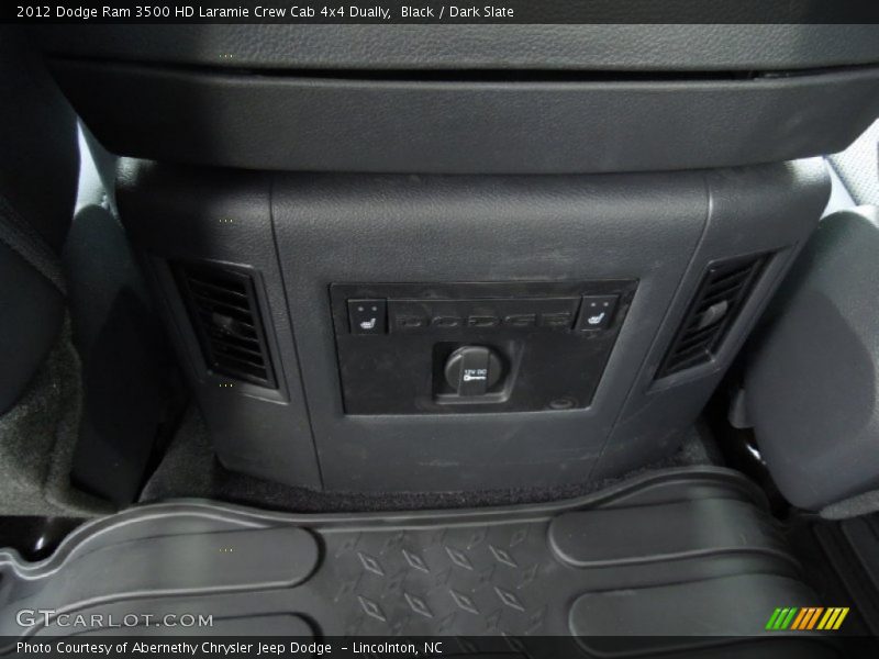 Black / Dark Slate 2012 Dodge Ram 3500 HD Laramie Crew Cab 4x4 Dually