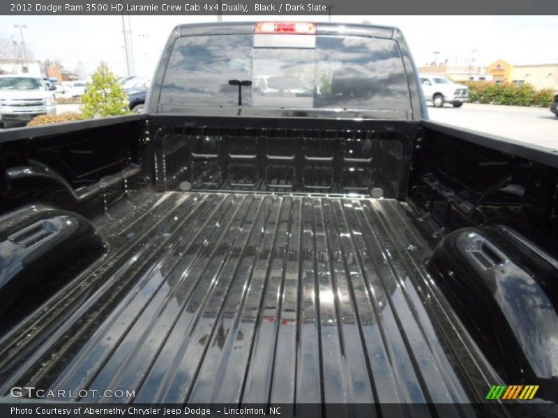Black / Dark Slate 2012 Dodge Ram 3500 HD Laramie Crew Cab 4x4 Dually