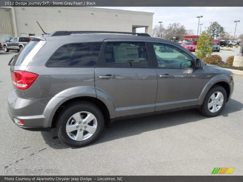 Storm Grey Pearl / Black 2012 Dodge Journey SXT