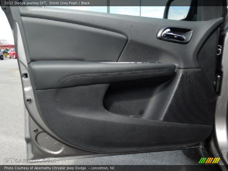 Storm Grey Pearl / Black 2012 Dodge Journey SXT