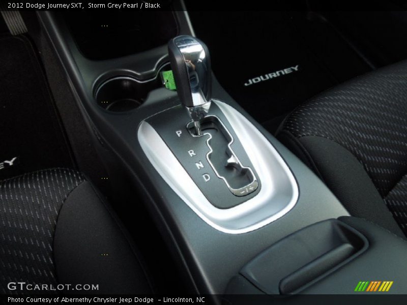 Storm Grey Pearl / Black 2012 Dodge Journey SXT
