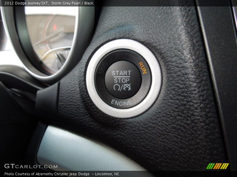 Storm Grey Pearl / Black 2012 Dodge Journey SXT
