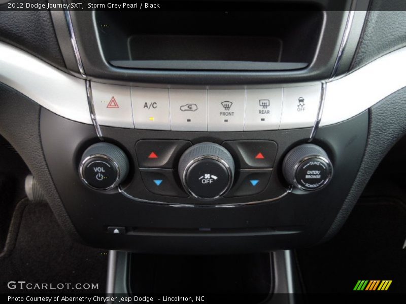 Storm Grey Pearl / Black 2012 Dodge Journey SXT