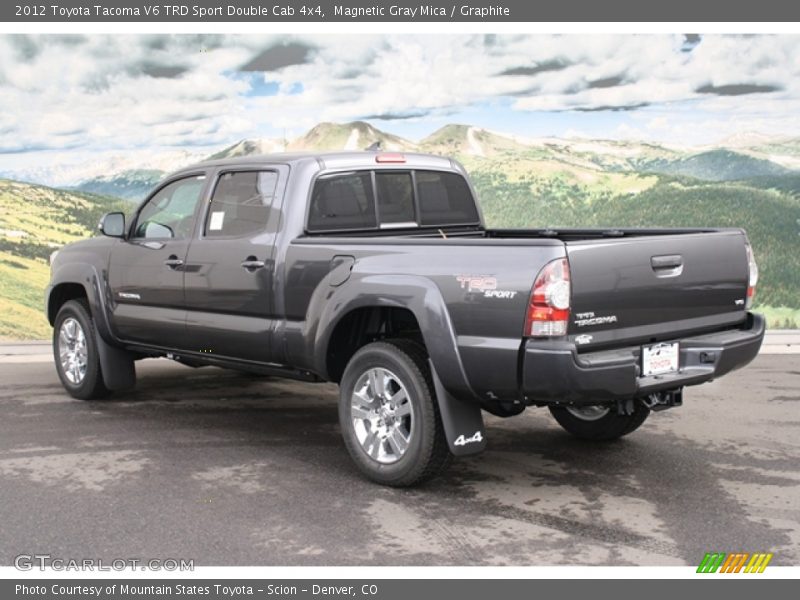 Magnetic Gray Mica / Graphite 2012 Toyota Tacoma V6 TRD Sport Double Cab 4x4