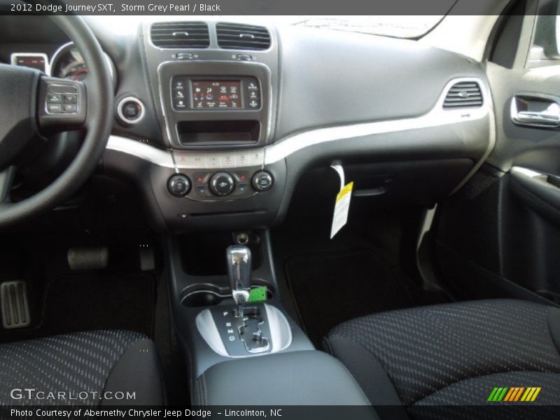 Storm Grey Pearl / Black 2012 Dodge Journey SXT