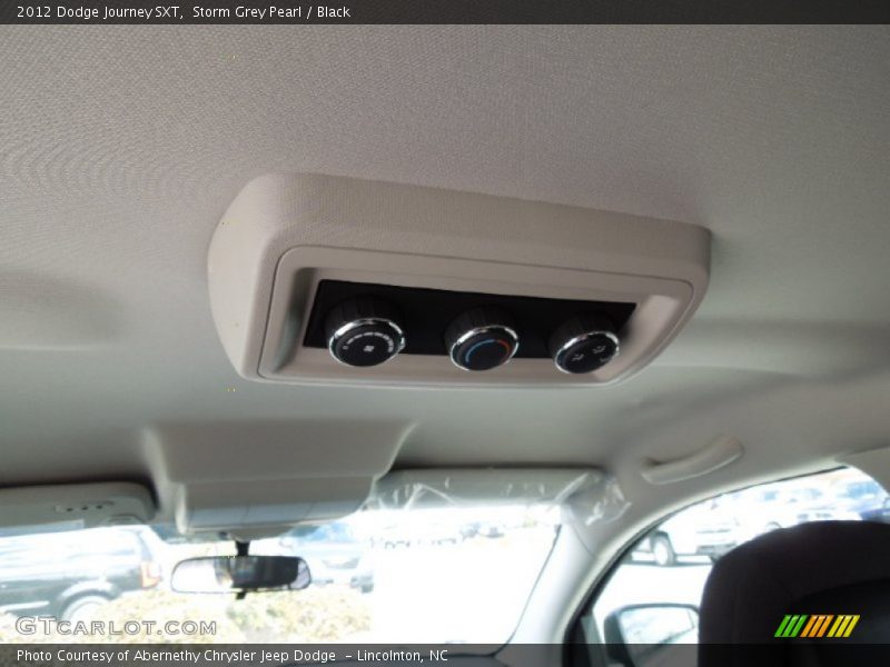 Storm Grey Pearl / Black 2012 Dodge Journey SXT