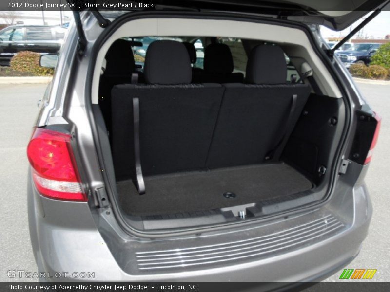 Storm Grey Pearl / Black 2012 Dodge Journey SXT