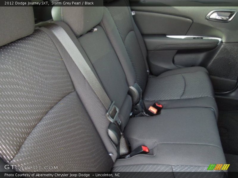 Storm Grey Pearl / Black 2012 Dodge Journey SXT